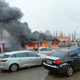 Торговый павильон в Курске сгорел дотла