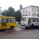 В Курске столкнулись две маршрутки