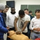 Курские спасатели рассказали иностранным студентам про суровую русскую зиму