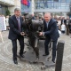 В Курске открылась первая в России скульптура «Современный Предприниматель» (ВИДЕО)