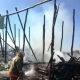 Под Курском сгорели две тонны сена