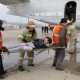 Курске спасатели провели учения в аэропорту
