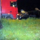 В Курске пьяный водитель на ВАЗе врезался в столб и улетел под фуру
