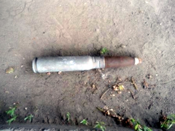 Боеприпас нашли на улице Сумской Боеприпас нашли на улице Сумской
