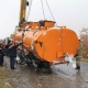 Под Курском перевернулся бензовоз