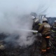 Двое курян погибли на пожарах