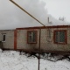 В Курской области выгорел дом