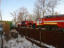 Возгорание частного дома случилось в пригородной деревне Ворошнево Возгорание частного дома случилось в пригородной деревне Ворошнево