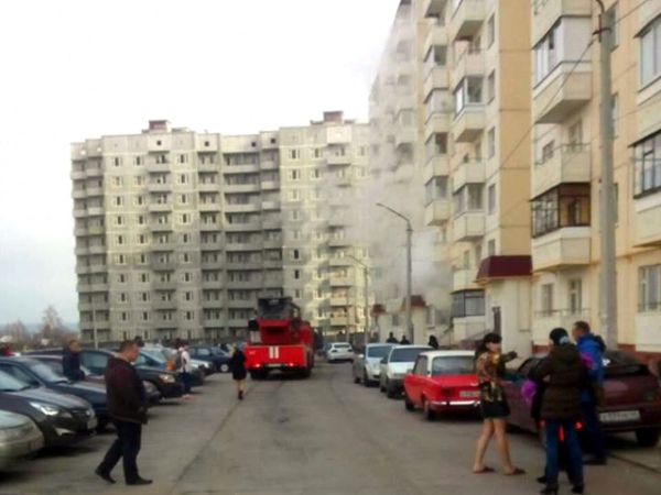 Горела квартира на улице Батова в городе Железногорске Горела квартира на улице Батова в городе Железногорске