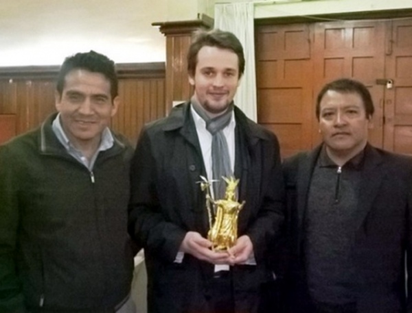 Доцент КГУ Никита Емельянов с перуанскими коллегами