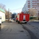 Курская область. Утром в Железногорске потушили возгорание в магазине