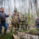 Останки красноармейца-курянина нашли в лесу под Новгородом