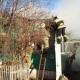 В Курской области горели жилой дом и летняя кухня