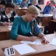 Председатель комитета образования Курской области сдала ЕГЭ по русскому языку