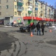 В Курске дорогу не поделили две автомобилистки, одна попала в больницу