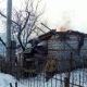 На выходных под Курском сгорели дача и баня (ФОТО)
