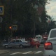 В центре Курска после столкновения одна из машин сбила женщину-пешехода (фото)