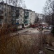 В Курске из-за горящего балкона дымом затянуло подъезд многоэтажки