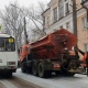 В Курске на очистку улиц от снега вышли 43 единицы техники