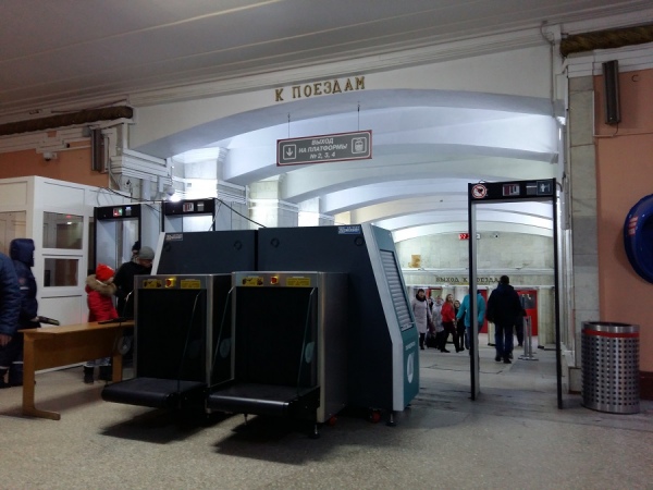 Курск вокзал внутри