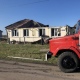 Под Курском выгорел дом на четыре квартиры