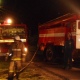 В Курске ночью сгорел гараж с машиной