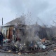 В Курской области спасли мужчину из горящего дома