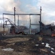 В Курской области жгли сухую траву и спалили огромный ангар