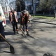В Курске 28 апреля ямочный ремонт ведут на шести дорогах