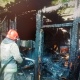 На пожаре в Курской области погиб мужчина