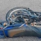 Под Курском пьяный мотоциклист покалечил пассажирку