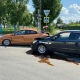 В Курске случилась жесткая авария возле школы