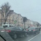 В центре Курска столкнулись три машины