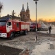 В Курской области горит сахарный завод