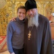 В Свято-Николаевском монастыре Рыльска побывал гендиректор телеканала «Спас» Борис Корчевников