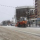 Улицы Курска от снега убирают 22 единицы спецтехники