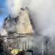 В Курске сгорела дача из-за замыкания холодильника