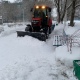 Курск от снега ночью чистили 57 единиц техники