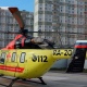 В Курск вертолетом санавиции доставили в реанимацию потерявшего 3 литра крови мужчину