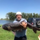 Житель Курска поймал в пруду рыбу размером с акулу