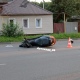 В Курске попал в аварию мотоциклист