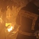 Разводя мангал, жители Курска сожгли беседку во дворе