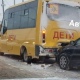 Под Курском попал в ДТП школьный автобус