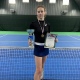Теннисистка из Курска завоевала две золотые медали в Воронеже