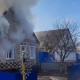 Под Курском выгорел жилой дом