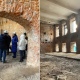 В центре Курска продолжается реконструкция здания гимназии под краеведческий музей