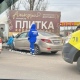 В Курске произошла авария после погони