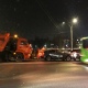 В Курске грузовик дорожной службы столкнулся с легковушкой