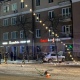 Полиция выясняет причины аварии в центре Курска с вылетевшей на тротуар машиной