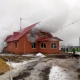 В Обояни Курской области выгорел жилой дом